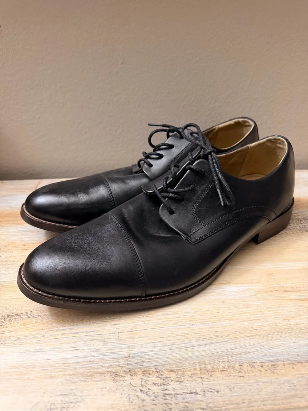 Stafford derby shoes